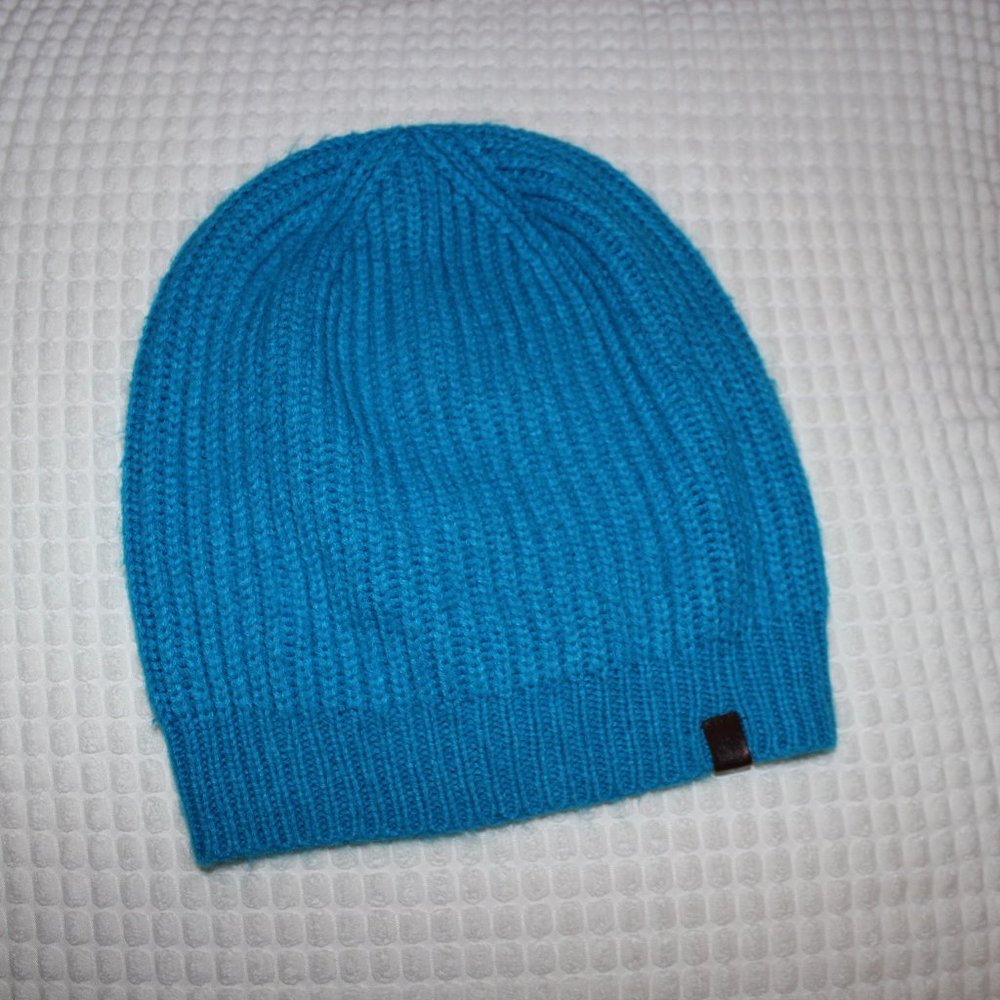Timberland Knitted Blue Beanie Unisex